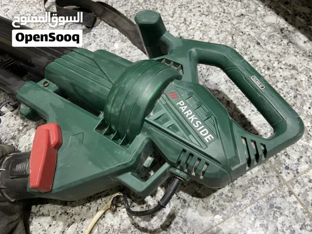 جهاز تنظيف الحدائق والثيل سحب ودفع وبرش