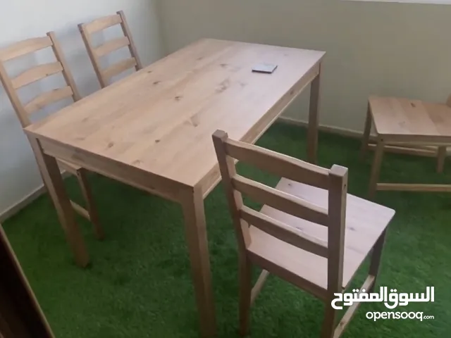 IKEA Wooden Table And 4 Chairs