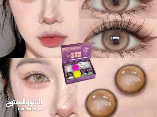عدسات مكبّرة للعين من اسنس جمال يلفت + تكبير يبرز العين متوفرة بـ 8 ألوان فخمة تناسب كل ال