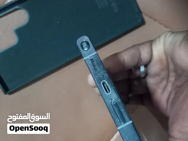 سامسونج جالاكسي S23 الترا مستعمل مبدل شاشة بحالة جيدة، رام 256 جيجابايت، رمادي