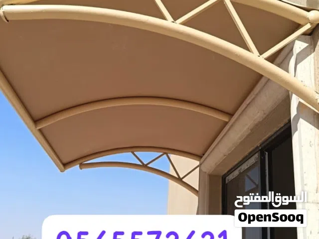 مظلات سيارات وبرجولات وخيام في القصيم