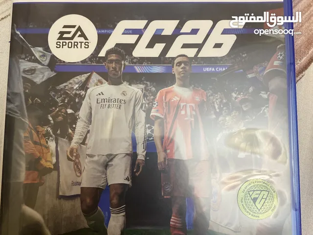 للبيع لعبة (Fifa26) FC26 EA SPORTS أصليه جديده كلياً لأصدار PS5الـغلاف مختوم ولم تفتح إطلاقاً