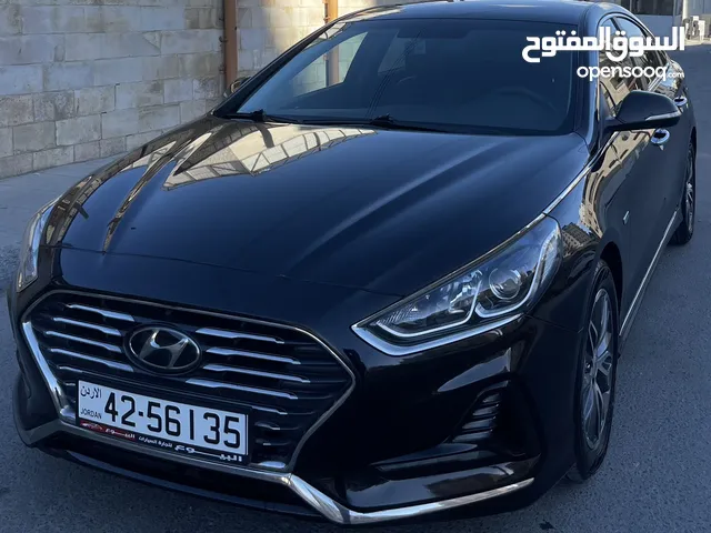 هونداي سوناتا 2018 وارد كوريا بطارية ليثيوم لم تعمل تطبيقات استخدام شخصي فحص كامل7جيد بحالة الوكالة
