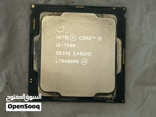 معالج Ci5 7500 مستعمل شغال