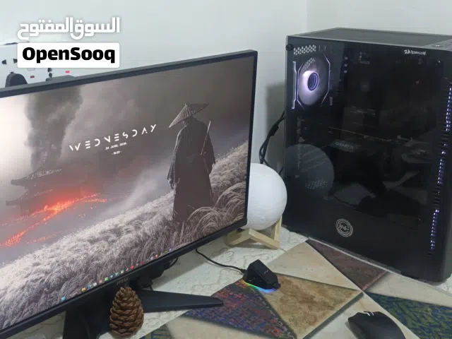 pc وشاشة العاب جديد بالكامل المواصفات بالوصف