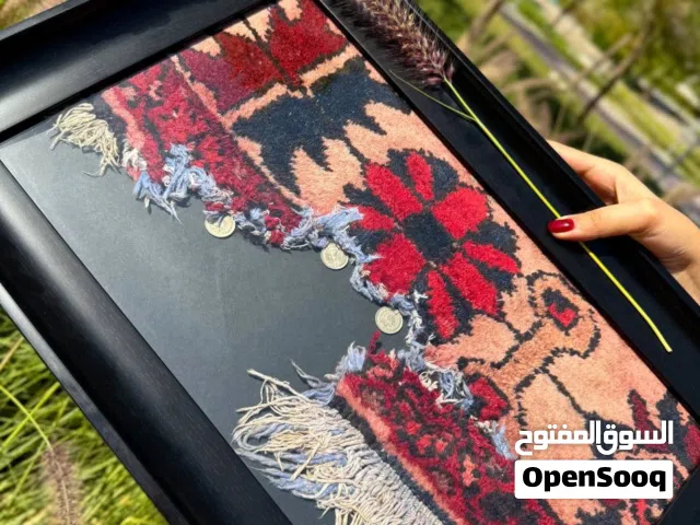 Antique Rug frame (handmade carpet)