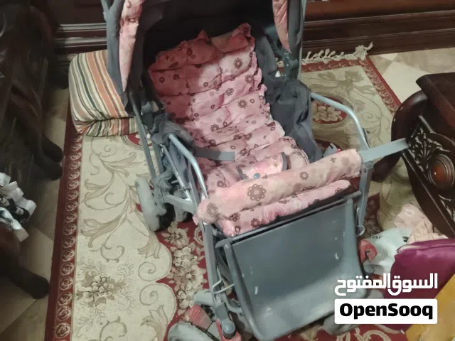 سرير طفل بحالة الجديد 1.2 *1 +  عربية اطفال