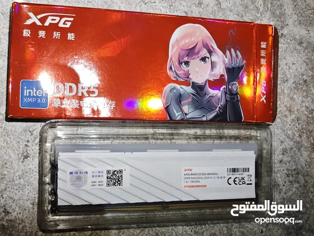 رام DDR5 32GB 6400 جديدة