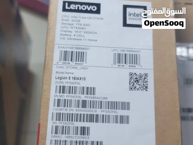 LENOVO LEGION 5I