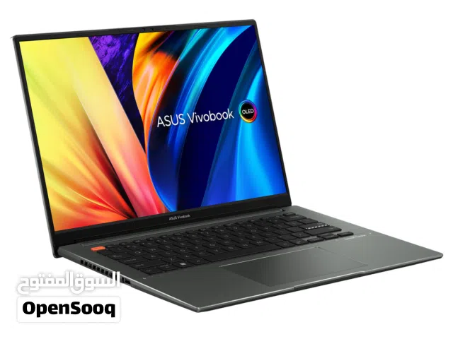 ASUS VivoBook S 14X OLED i7-12700H شاشة 2.8K  شبه جديد مع كامل أغراضه