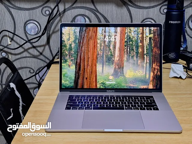 MacBook pro core i9 RAM 16 SSD 512 Dual Graphic card لابتوب MacBook pro core i9 بحاله الجديد