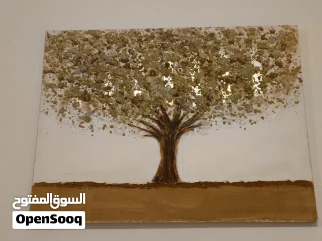 A medium size Golden Tree Artwork (120 cm x 90 cml