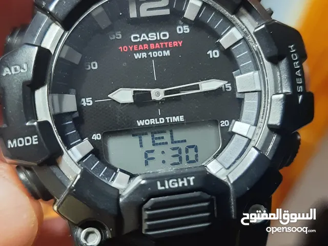 montre casio original hdc-700 world time wr 100 M ساعة أصلية من كازيو اورجنال تمشي مشاءالله مقاومة