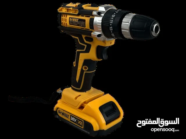 دريل وعدة كاملة جديد وليس مستخدم يوجد توصيل