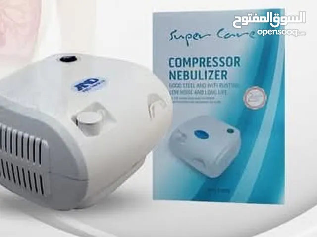 جهاز تبخيرة الطبي  "super care " مع حاضنة  مكفول سنتين  للصغار والكبار يحتوي على جميع اغراضه