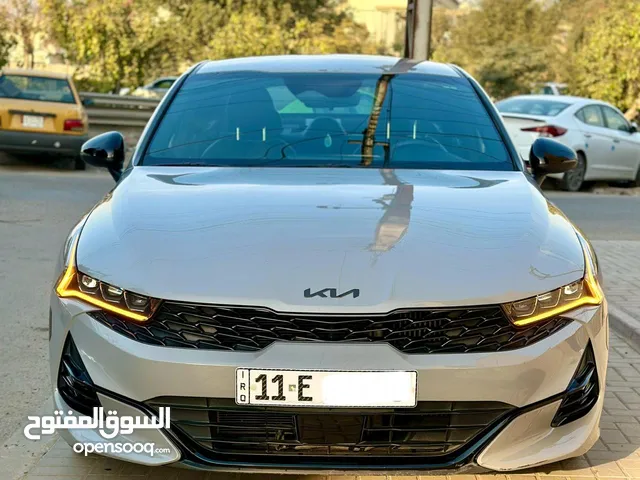 كيا كي فايف موديل 2024 وارد امريكي بدون ايرباك رقم بغداد حره بأسمي تحويل مباشر