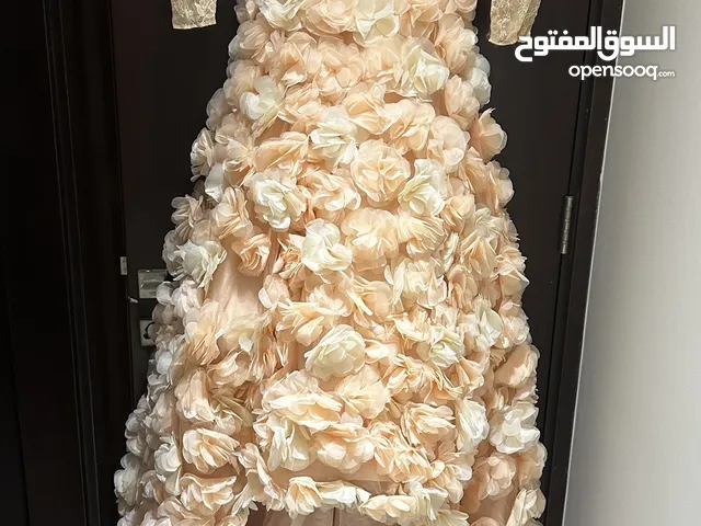 Elegant Floral Evening Gown Dress Bust: 70 cm Waist: 60 cm Hips: 90 cm