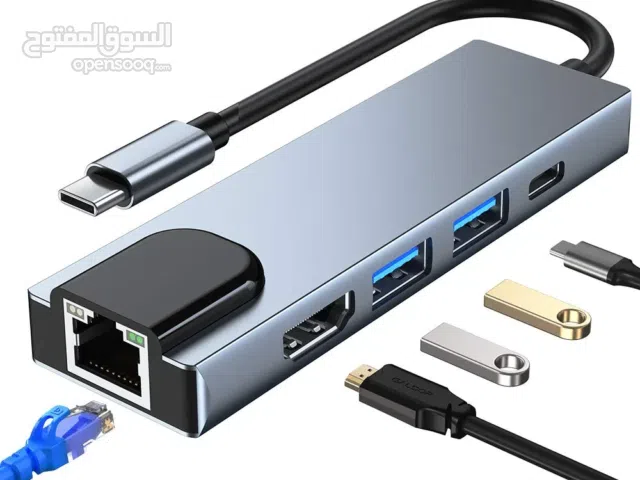 هب موزع محول 4K hdmiايثرنت usbc