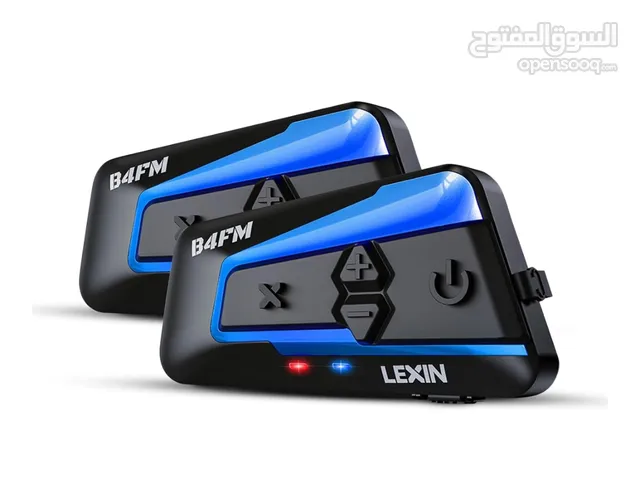 سماعة رأس LEXIN B4FM للدراجات النارية بتقنية البلوتوث
