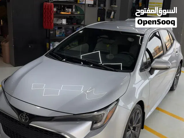 جاهز تتكشخ للعيد  تويوتا كورولا 2025 XSE هاتشباك للبيع في قمة النظافه