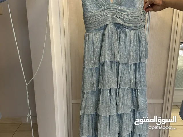 Baby Blue evening dress by a turkish designer