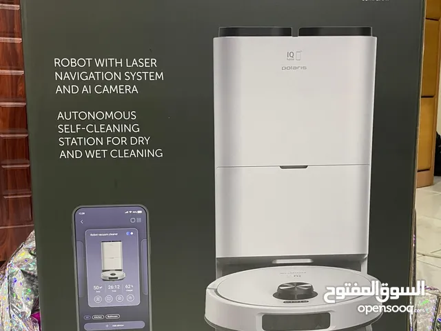 Polaris Robotic Vacuum Cleaner with self cleaning station PVCRAC 7790 wifi IQ HOME