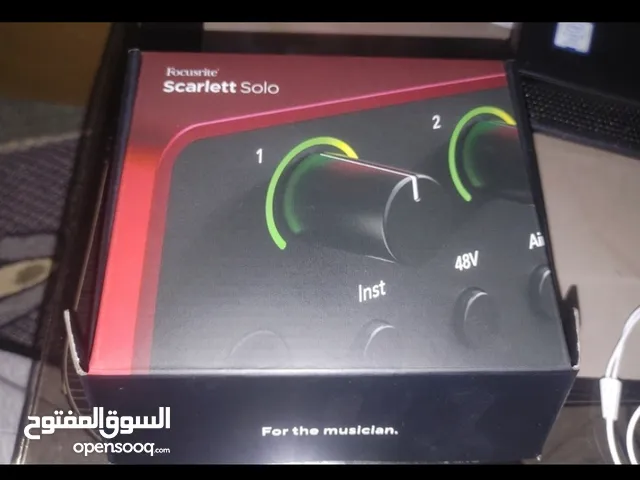 كرت صوت سكارليت الجيل4**scarlett