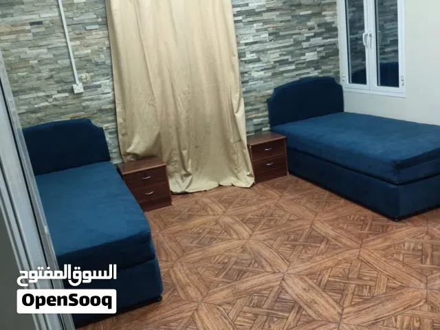 Bedspace fully furinshed in alhail sharing bathroom kitchen مشاركة سكن بالحيل 2 سرير بالغرفة 50 ريال