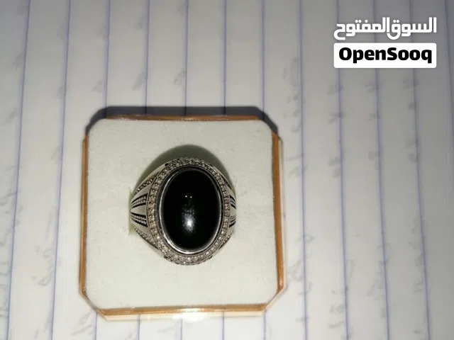 محبس عقيق فضه 925