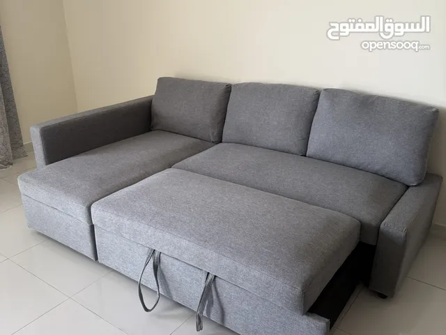 ركنه sleeping sofa - غرفه نوم - سفره- طاوله تليفزيون