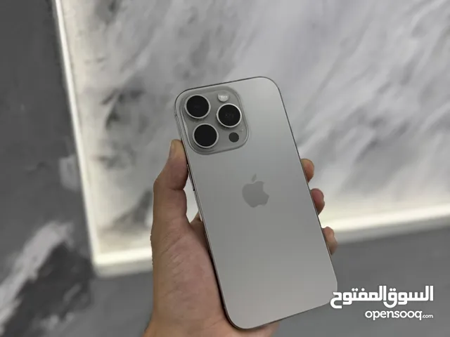 ايفون 16 برو 256 جيجا لون ديزرت الصحراوي وناتشورال تيتانيوم اجهزة لا تعد انها مستخدمة