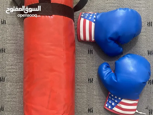 كيس ملاكمة +قفازات