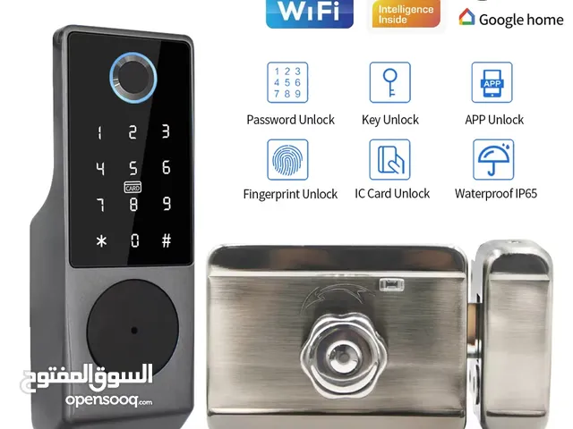 قفل الباب الخارجي الذكي - Smart Door lock