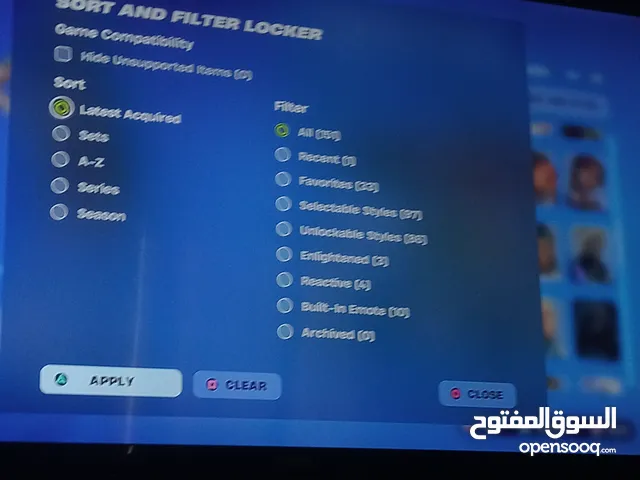 حساب فورت نايت نادر سيزون 3