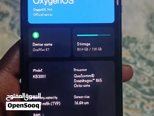 OnePlus 8T 128 GB in Al Dhahirah