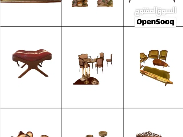 أثاث وكل ما يخص الديكور والأنتيك والفنتج — بيع مباشر