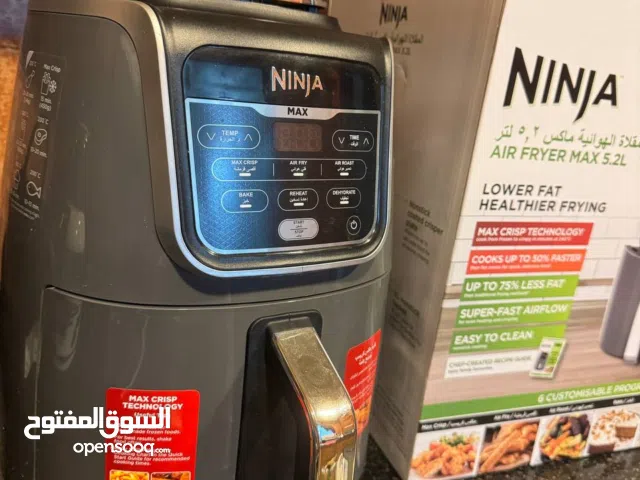 Ninja Air Fryer 5.2 Liters, only 150 aed