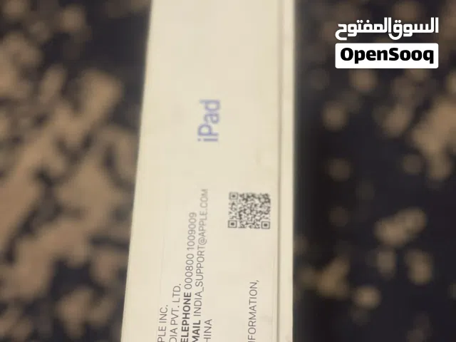 السلام عليكم عندي ايباد جيل11جديد ربي يبارك مستعمل سبوع بتريه 100