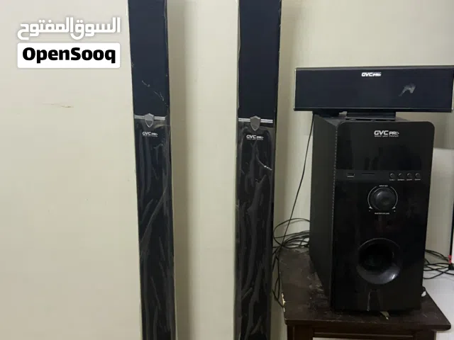 للبيع مسرح منزلي GVC Pro كامل – 4 سماعات أرضية + سنتر + سبووفر