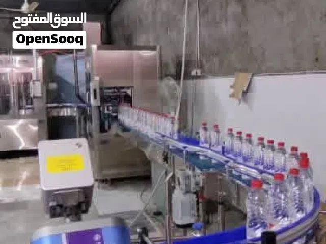 للبيع خط انتاج مياه معدنيه الموقع عدن