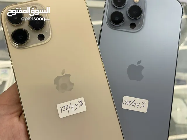 Iphone 13 pro max 128gb used ايفون 13 برو ماكس 128 جيجا مستخدم وكالة بطاريه 94٪