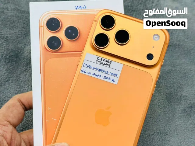 iPhone 17 pro max -256 GB - Box piece- Awesome performance phone - warranty 26/1/27