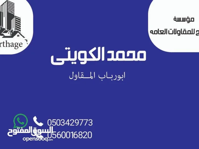 مقاولات عامة بأيدي مصريه خرسانه مباني لياسه سراميك دهانات وديكورات صب ارضيان