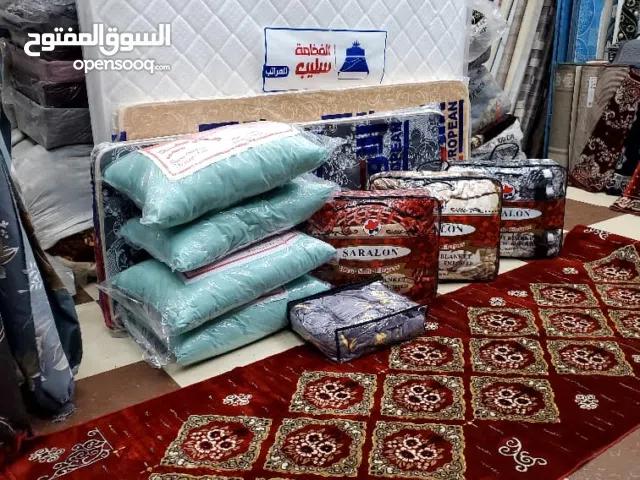 فرش الفخامه سوبر نفرين على طبقه لحاف طبي  مقاس 160×190×15 فرش سوبر نفر الأورب