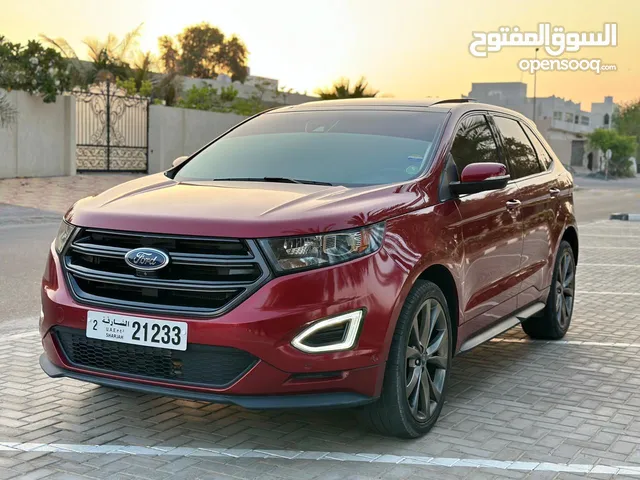 ford edge 2017 GCC فورد ايدج سبورت ممتازة