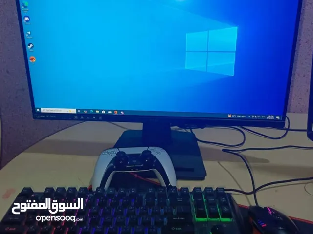 تجميع عالية المواصفاتPC مع شاشة وكيبورد وماوس الاستخدام قليل