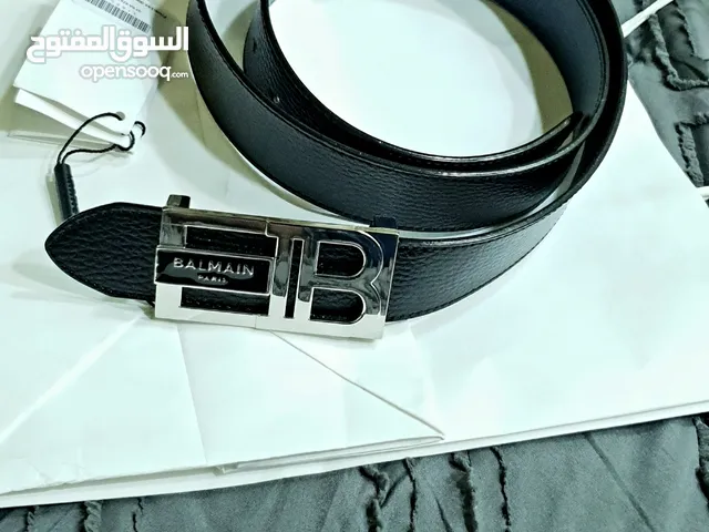 original balmain belt genuine leather