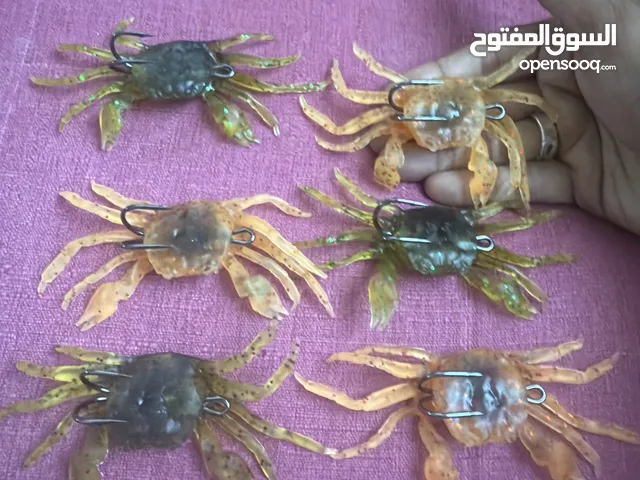 Casting tips لصيد الهامور Crabs soft bait