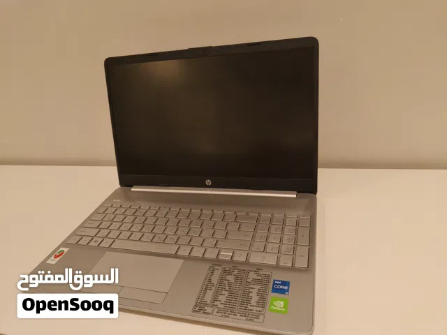 laptop HP 8GB Ram Intel i5 11th gen 1TB SSD Nvidia GeForce - Arabic keyboard