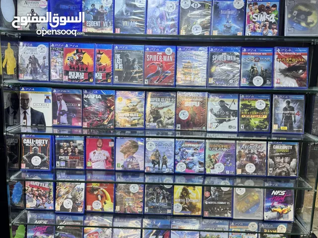 سيديات بلايستيشن 4&5 السعر يبدأ من 10 مستعمل وجديد